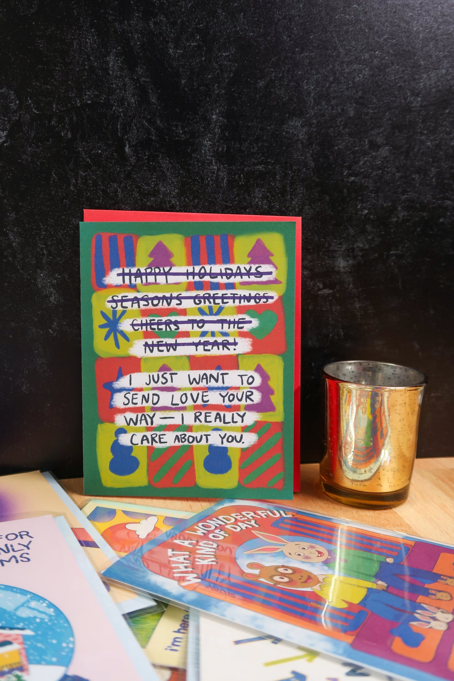 Well Wishes Holiday Shmoliday Card