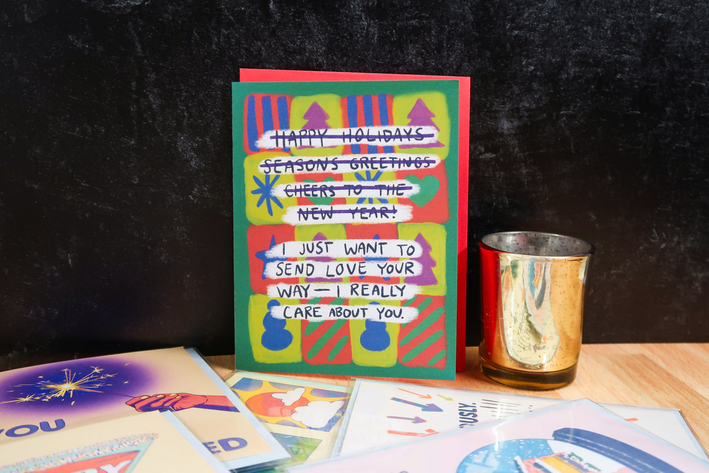 Well Wishes Holiday Shmoliday Card
