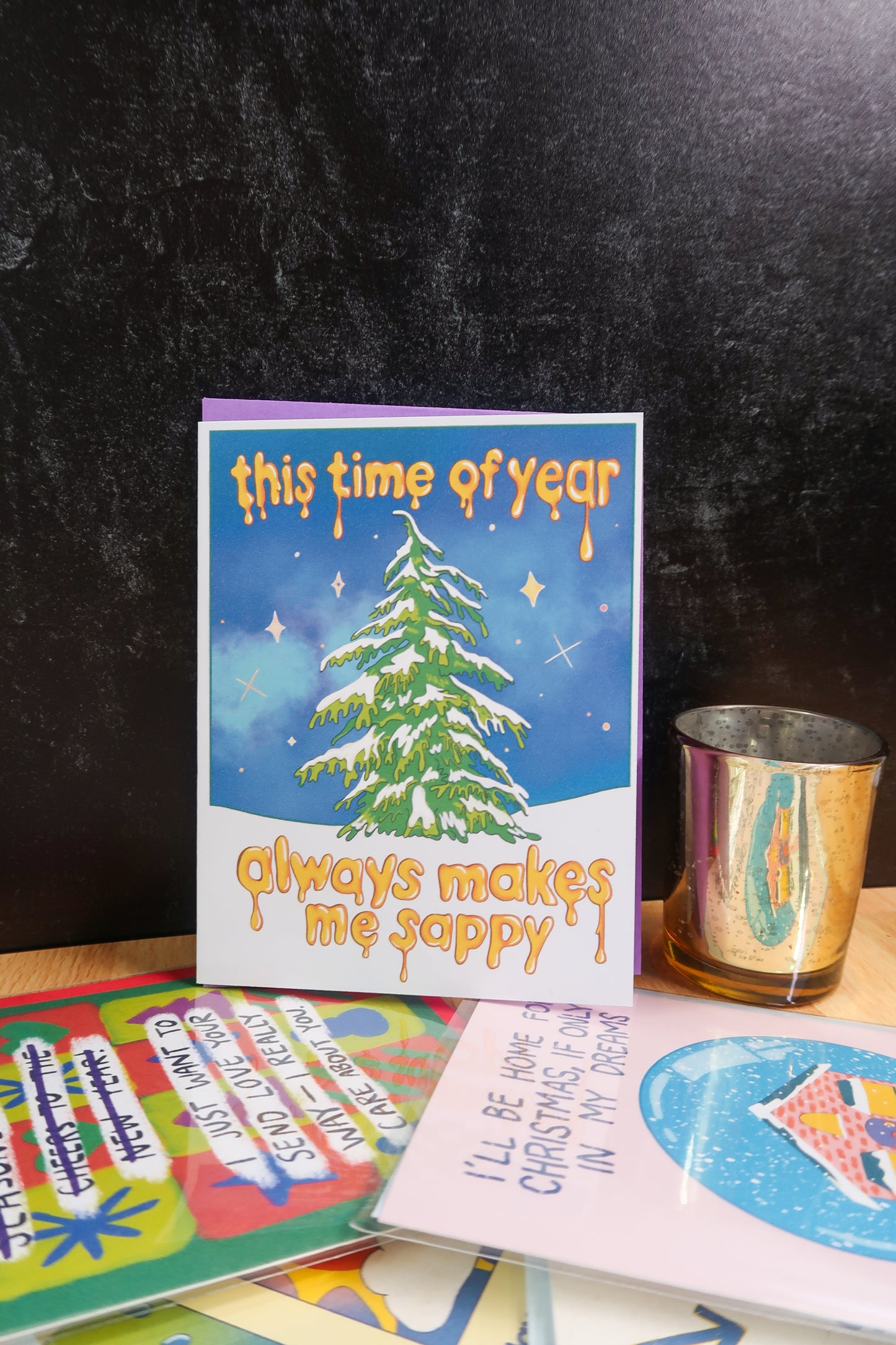 Sappy Holiday Season Greeting Card