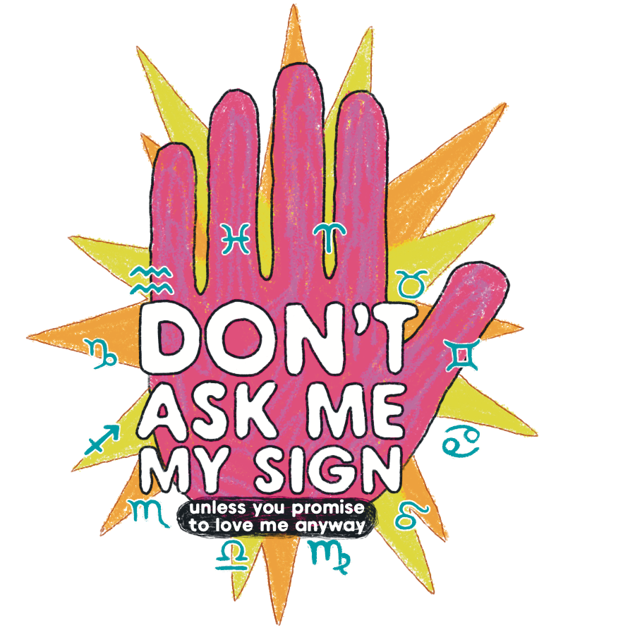What's Your Sign? Holographic Vinyl Sticker