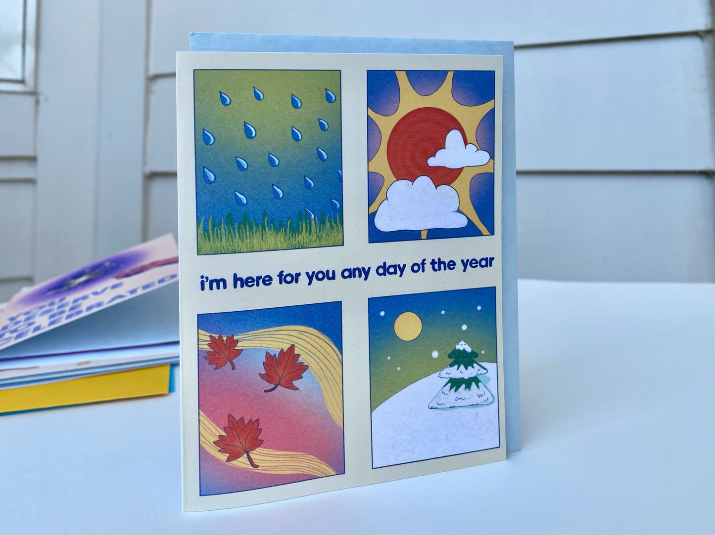 Here For You Any Day Greeting Card